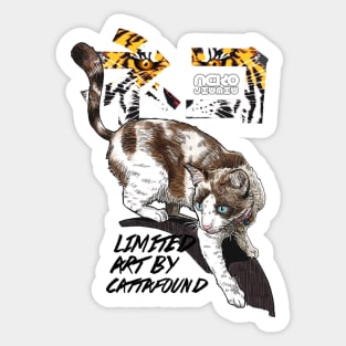 Call a Cat a Tiger Jiwmiw Sticker